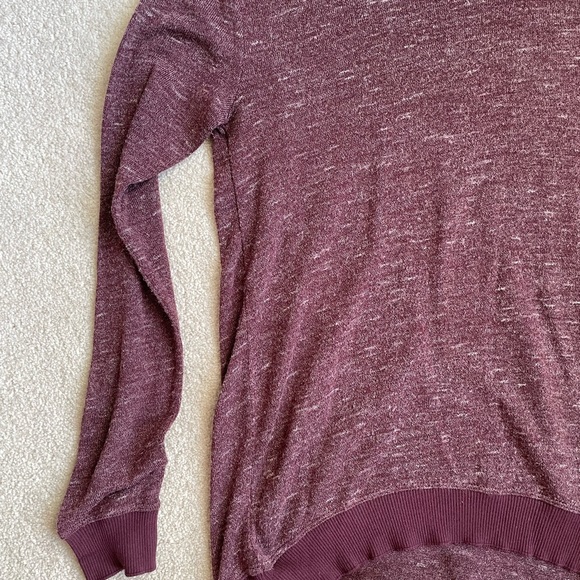 Aritzia burgundy sweater - Picture 6 of 7